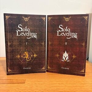 Solo Leveling Volume 1 2 Chugong 1st Edition Light Novel English Book Paperback